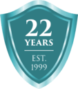 22 Years Badge
